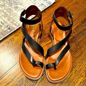Franco Sarto Sandals ankle strap around